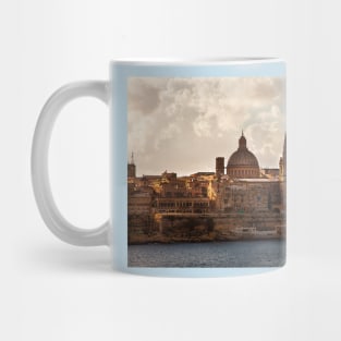 Valletta in morning sunshine Mug
